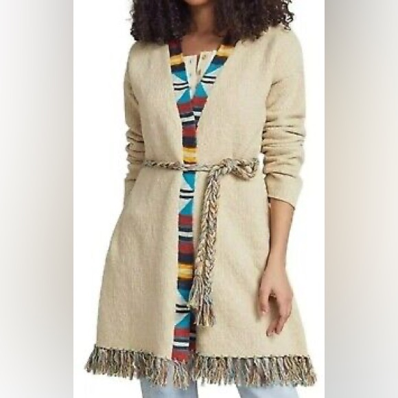 Faherty Crow Stripe Duster NWT - Picture 5 of 5